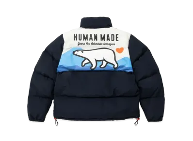 HUMAN MADE DOWN JACKET "Navy"