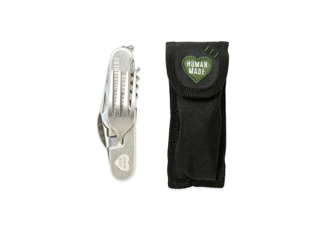 HUMAN MADE CAMP CUTLERY TOOL SET "Silver"