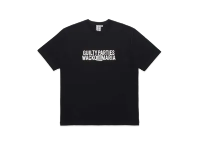 Black Eye Patch WACKO MARIA Crew Neck T-Shirt "Black"