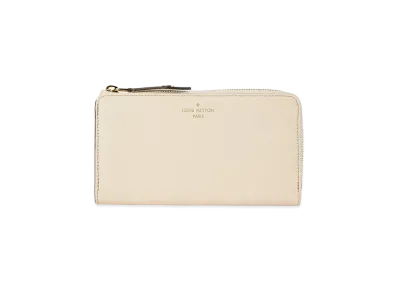 Louis Vuitton Taurillon Comet Wallet "Cream"