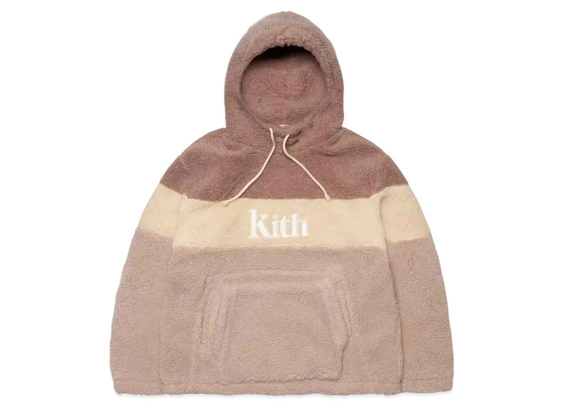 キス シェルパ ダブル ポケット フーディー "モレキュール" 