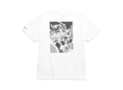 GOD SELECTION XXX ONEPIECE T-SHIRT GX-S21-OPST-04 Luffy1&Ace "White"