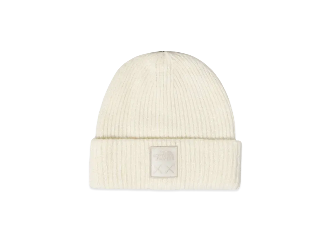 The North Face Kaws Beanie "Moonlight Ivory"