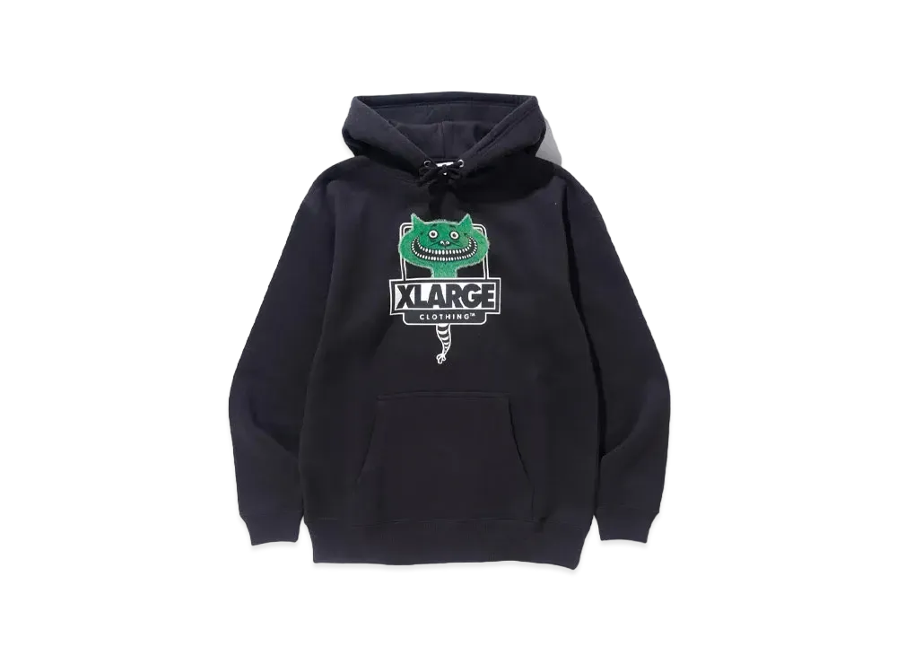 XLARGE x YOSHI47 Pull Over Hoodie "Black"
