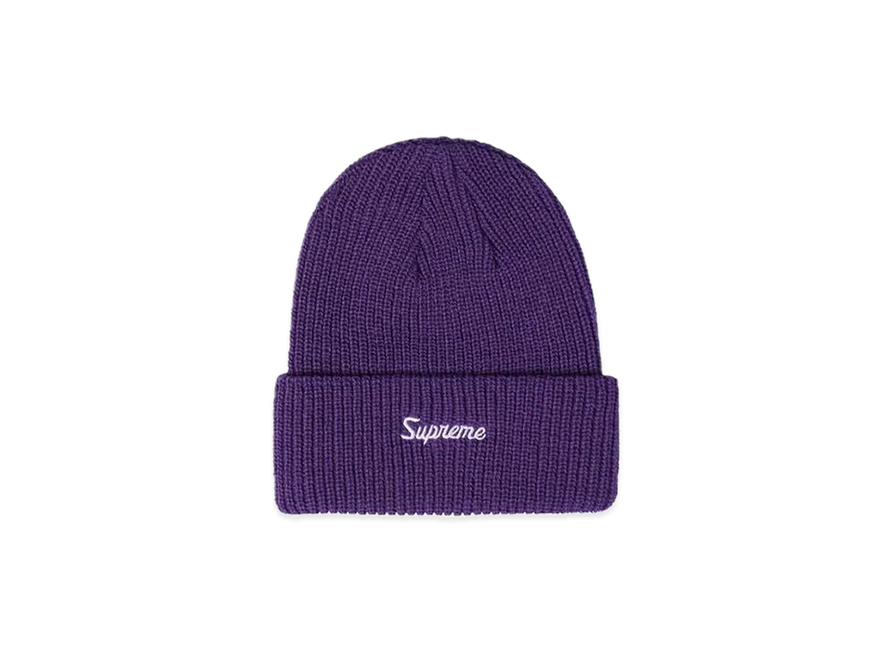 Supreme Loose Gauge Beanie 2 "Purple" (21FW)