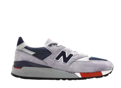 ニューバランス 998 "グレー ネイビー レッド"