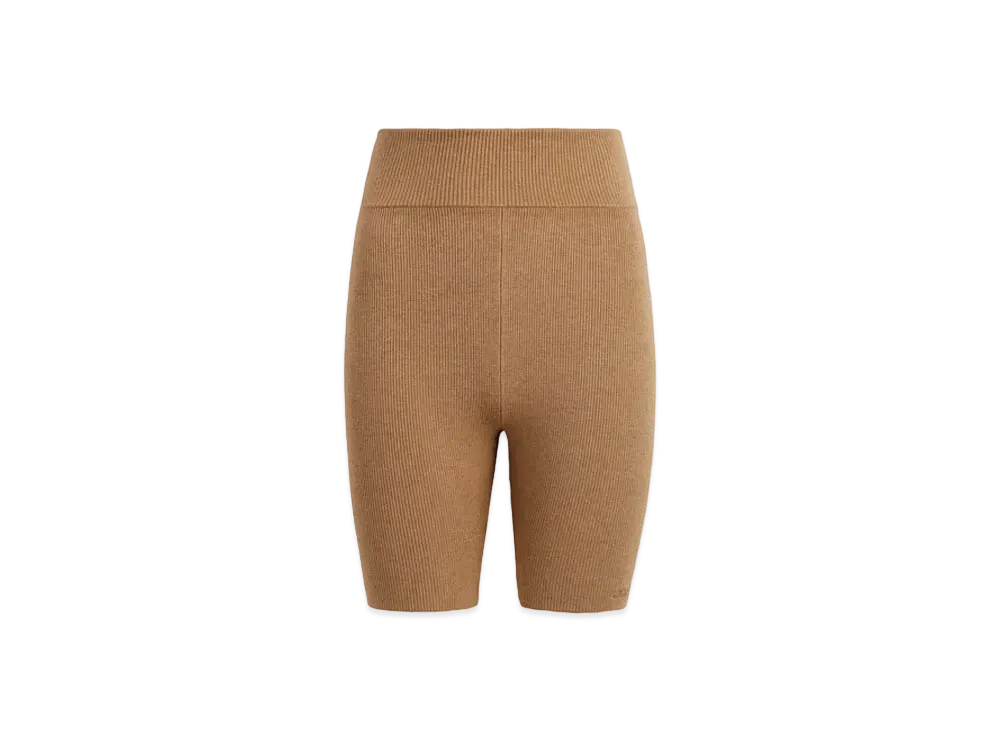 Kith Women Jen II Knit Biker Short "Coffee Heather"