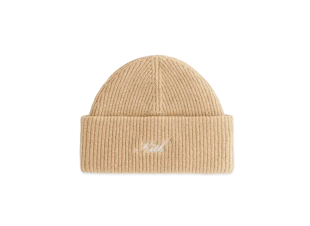 Kith Women Mia Rib Beanie "Coffee Heather"