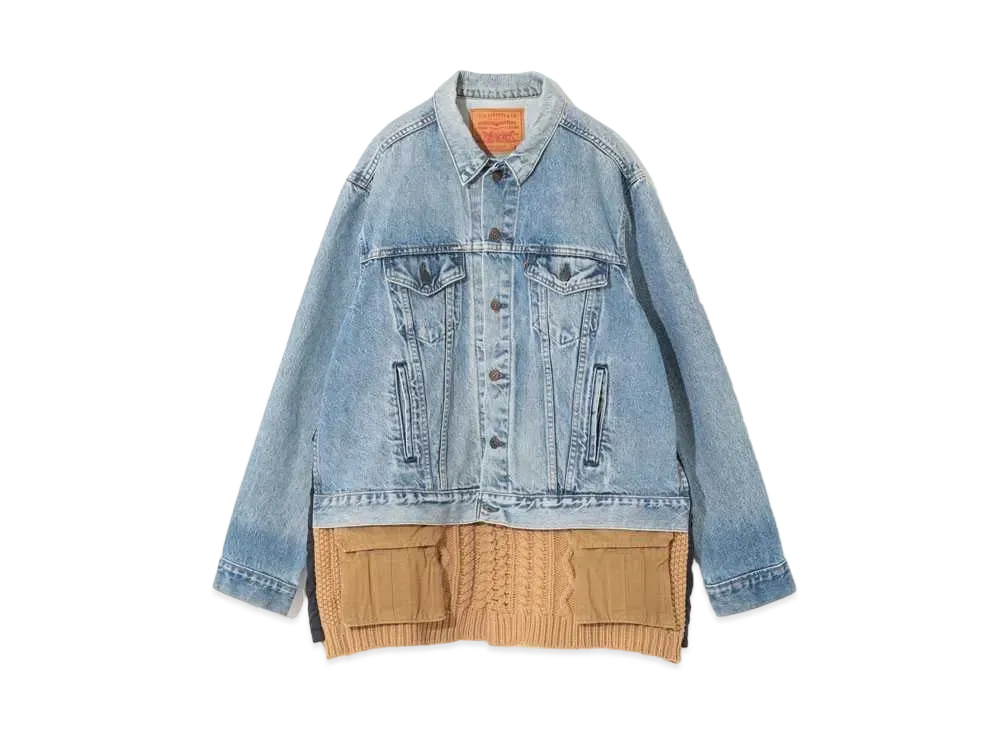 UNDERCOVER x LEVI'S Hybrid Tracker Down Jacket "Indigo"