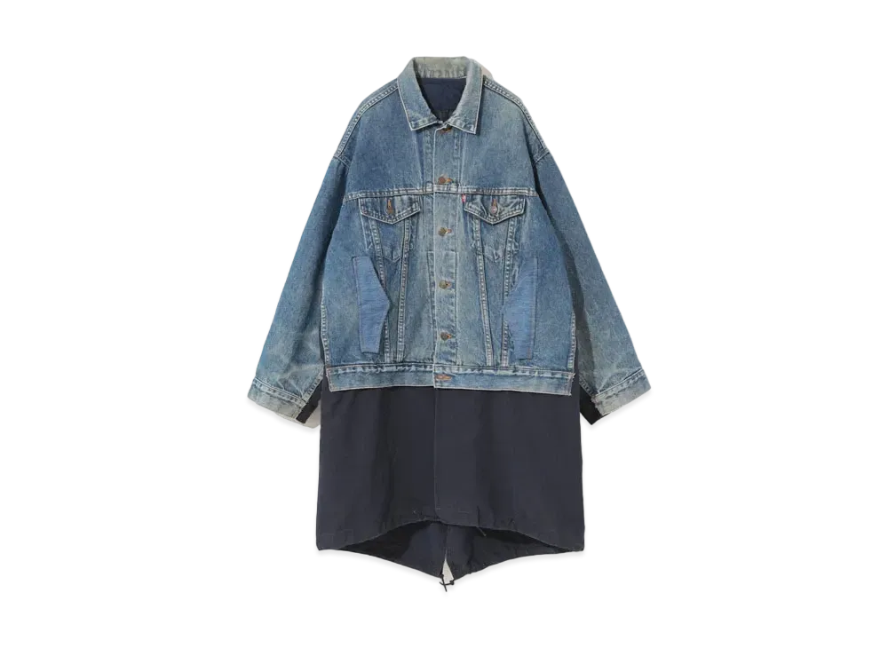 UNDERCOVER x LEVI'S Hybrid Tracker Mods Coat "Indigo"