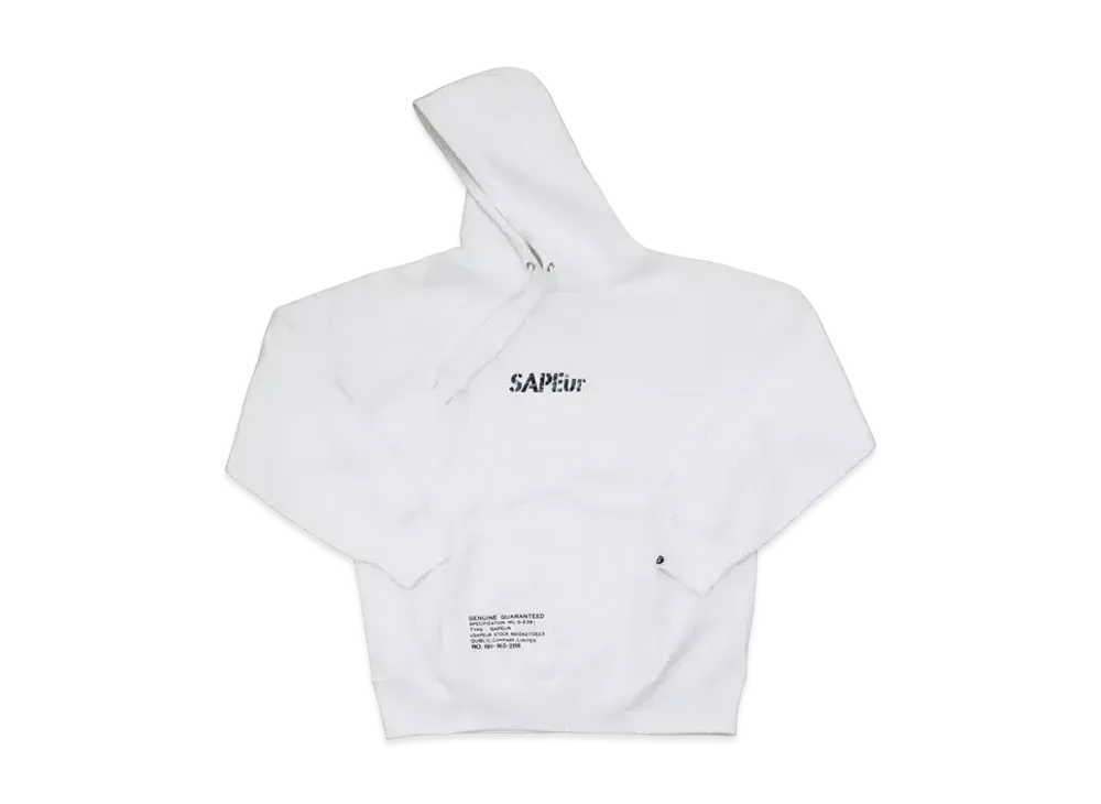 SAPEur REALTREEHEAD HOODIE "White"