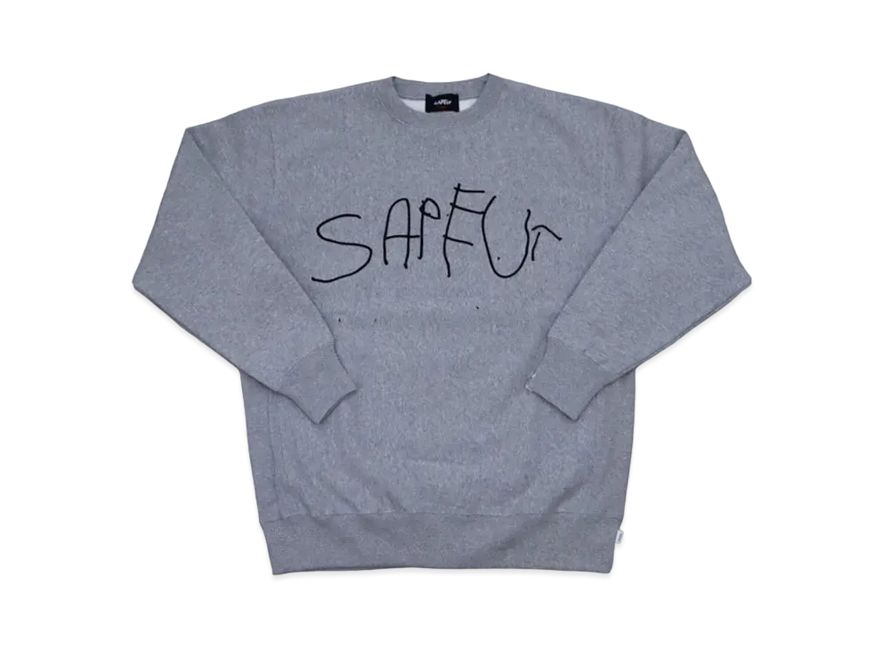 SAPEur AOI SWEAT "Gray"