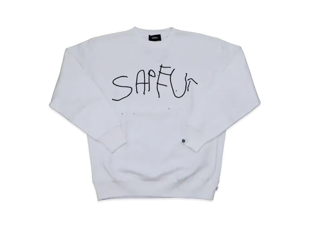 SAPEur AOI SWEAT "White"