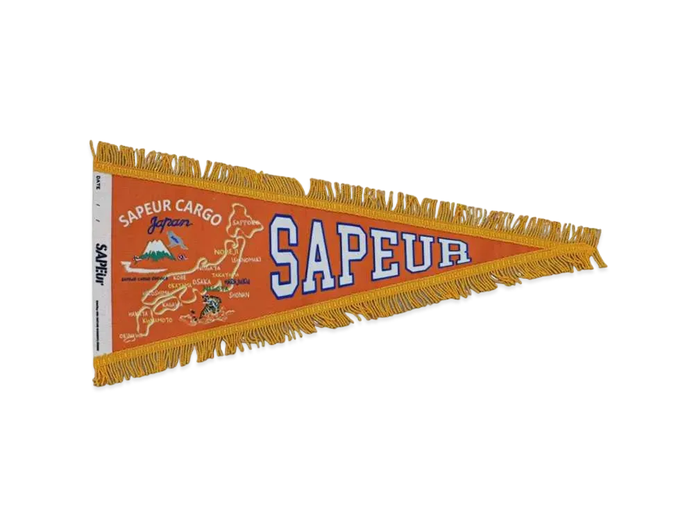 SAPEur SOUVENIR PENNANT "Orange"