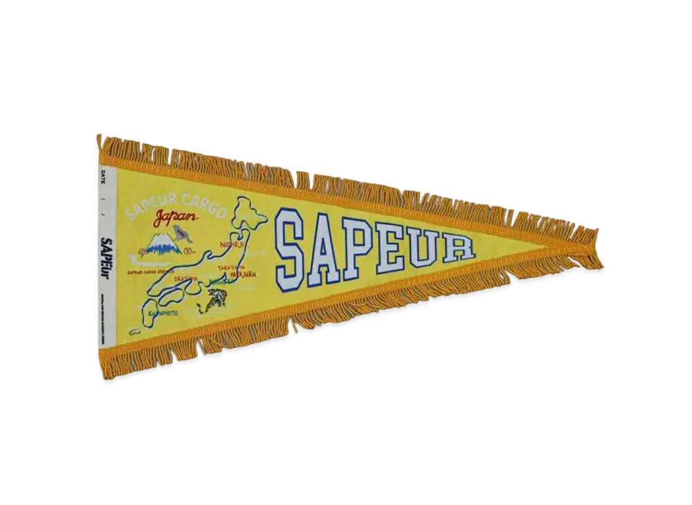 SAPEur SOUVENIR PENNANT "Yellow"
