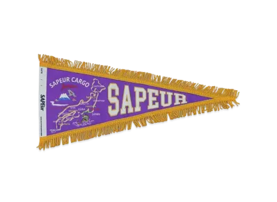 SAPEur SOUVENIR PENNANT "Purple"