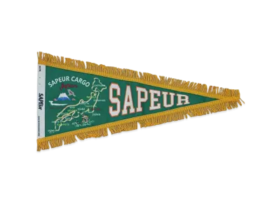 SAPEur SOUVENIR PENNANT "Green"