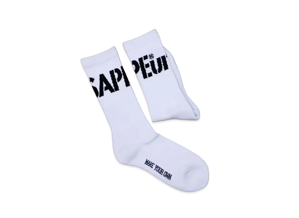 SAPEur AROUND LOGO SOX "White"