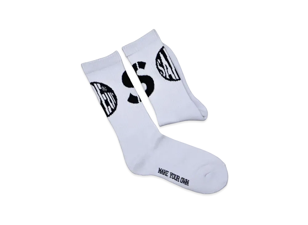 SAPEur CIRCLE LOGO SOX "White"