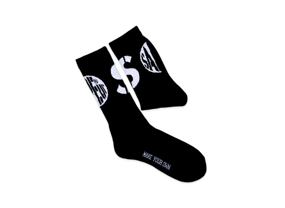 SAPEur CIRCLE LOGO SOX "Black"