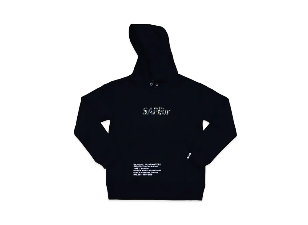 SAPEur KID'S REALTREEHEAD HOODIE "Black"