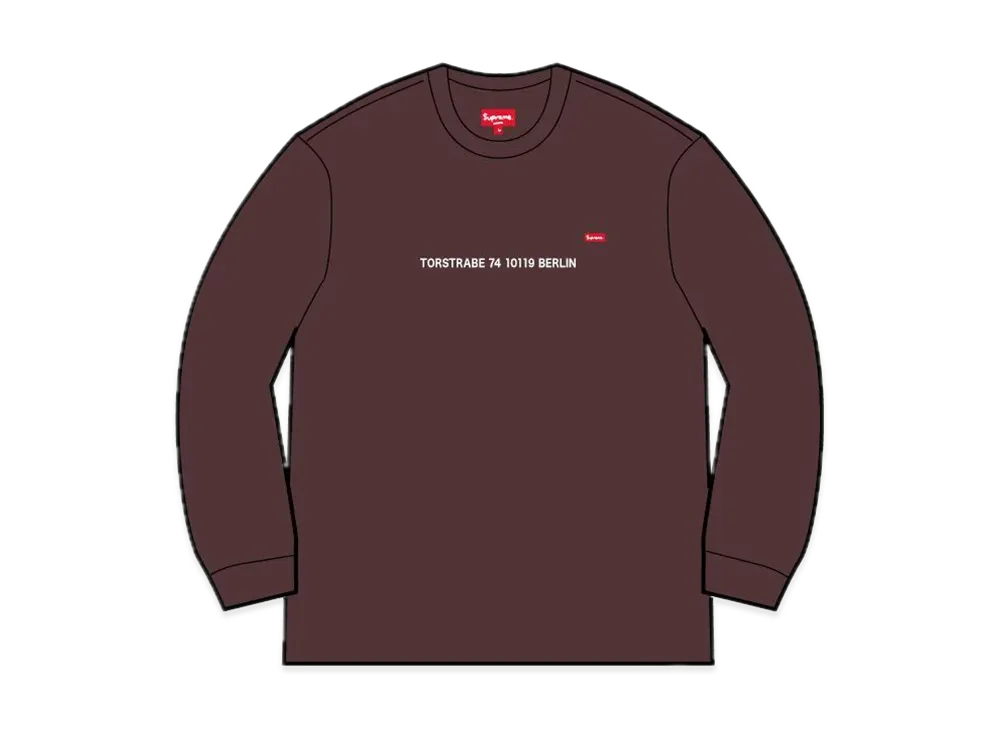 Supreme Shop Small Box Crewneck (Berlin) "Dark Brown"