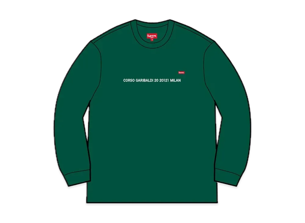 Supreme Shop Small Box Crewneck (Milan) Supreme Shop Small Box Crewneck (Milan)