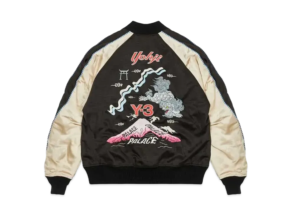 Y-3 PALACE Reversible Souvenir Jacket "Black"