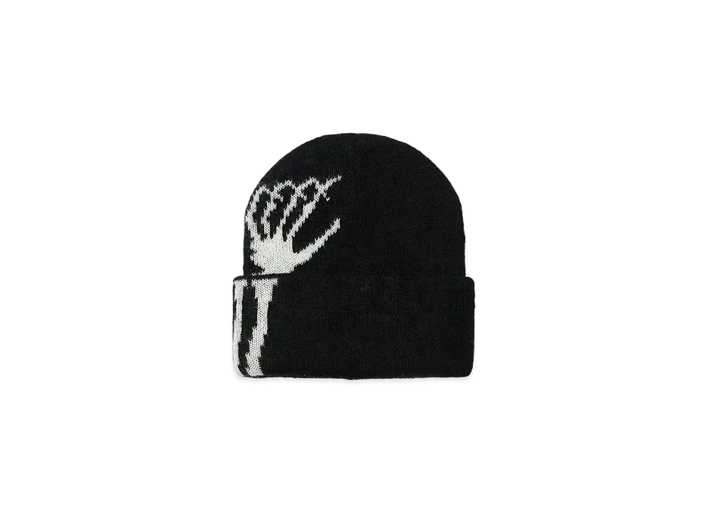 Y-3 PALACE Skull Beanie "Black / White"