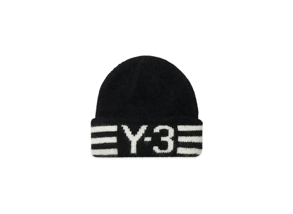 Y-3 PALACE Beanie "Black / White"