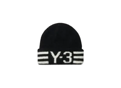 Y-3 PALACE Beanie "Black / White"