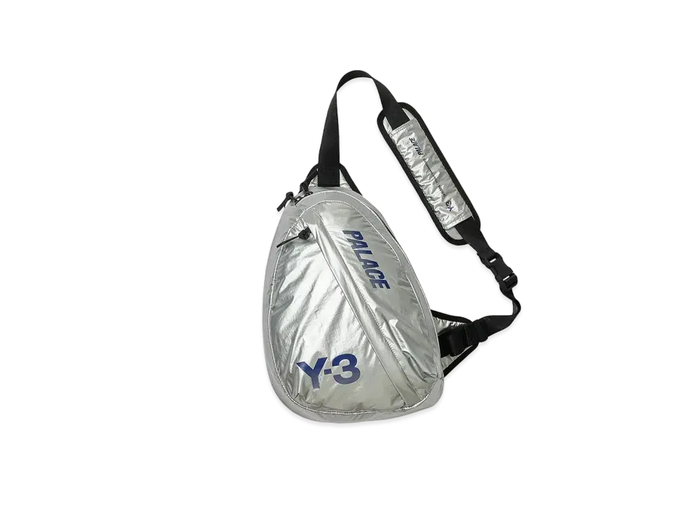 Y-3 PALACE X Body Bag "Silver"