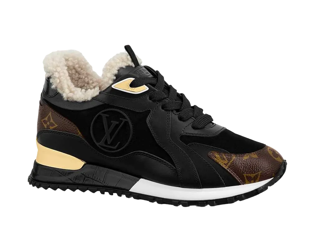 ルイヴィトン ランアウェイ・ライン スニーカー "ブラック"