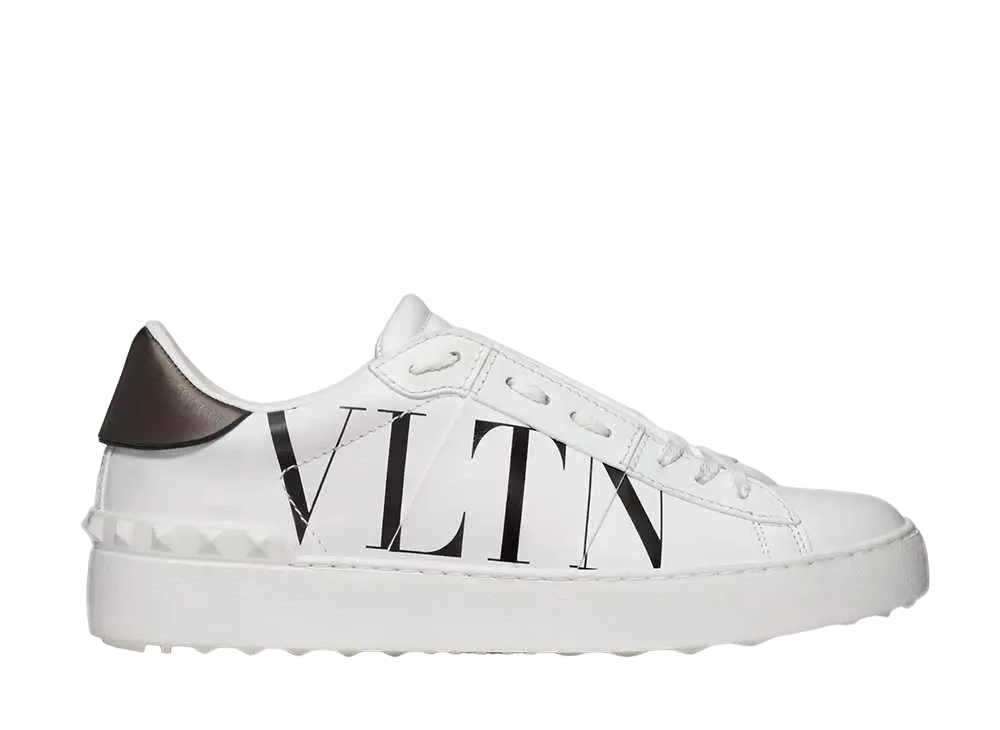 VLTN オープン スニーカー "ホワイト/ブラック"