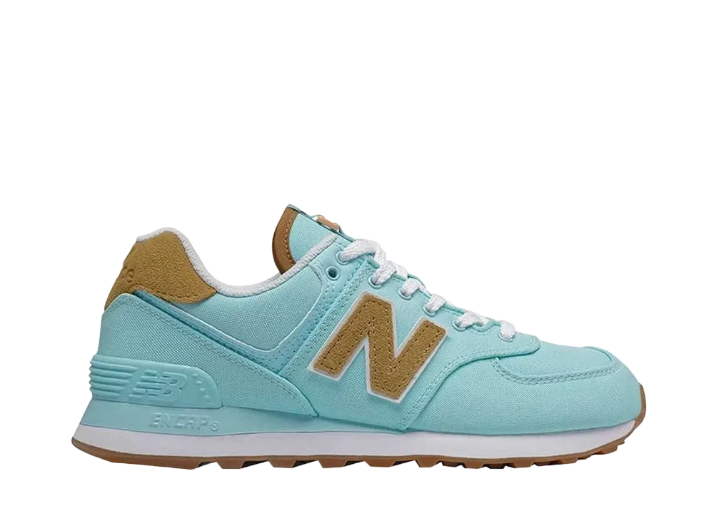 ニューバランス ウィメンズ 574 "ブルー/ワークウェア"