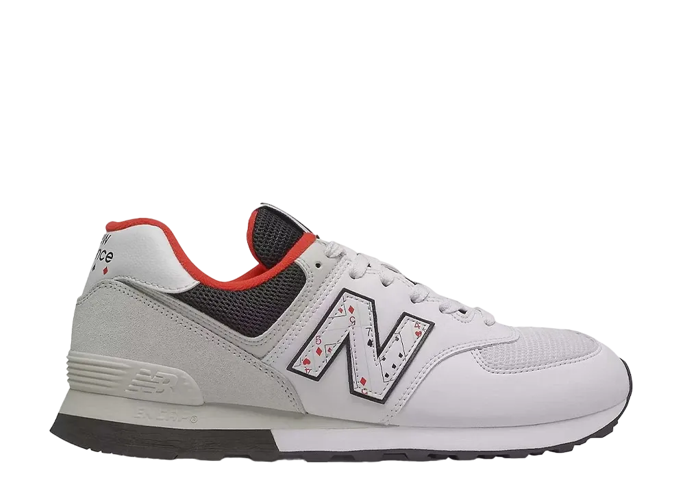 ニューバランス 574 プレーイング カード "ホワイト グレイ"