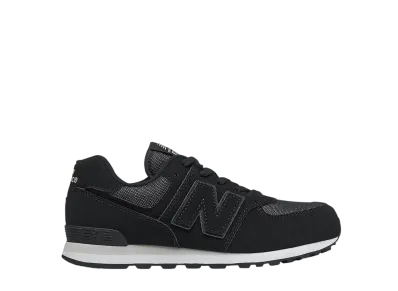 New Balance GS 574 Fashion "Metallic Black"