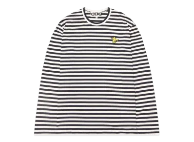 Comme des Garcons Pokemon Long Sleeved T-Shirt With Emblem "Navy"