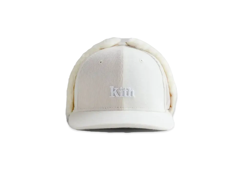 Kith x New Era Serif Ear Flap Fitted Cap 