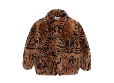 WACKO MARIA TIM LEHI / Fur Coach Jacket "Beige"