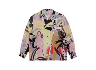 WACKO MARIA Yula Paradisezu Hawaiian Shirt "Yellow"