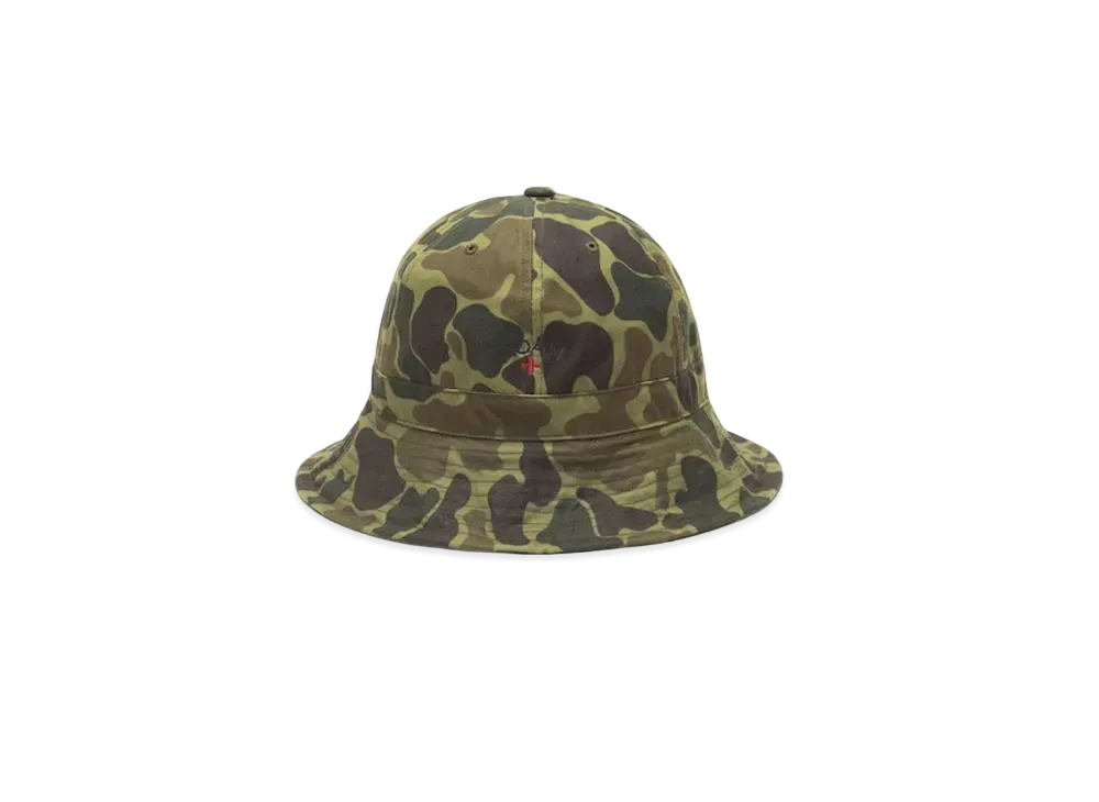 Noah x Barbour Camo Waxed Bell Hat "Camo"