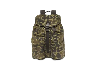 Noah x Barbour Waxed Beaufort Backpack "Camo"
