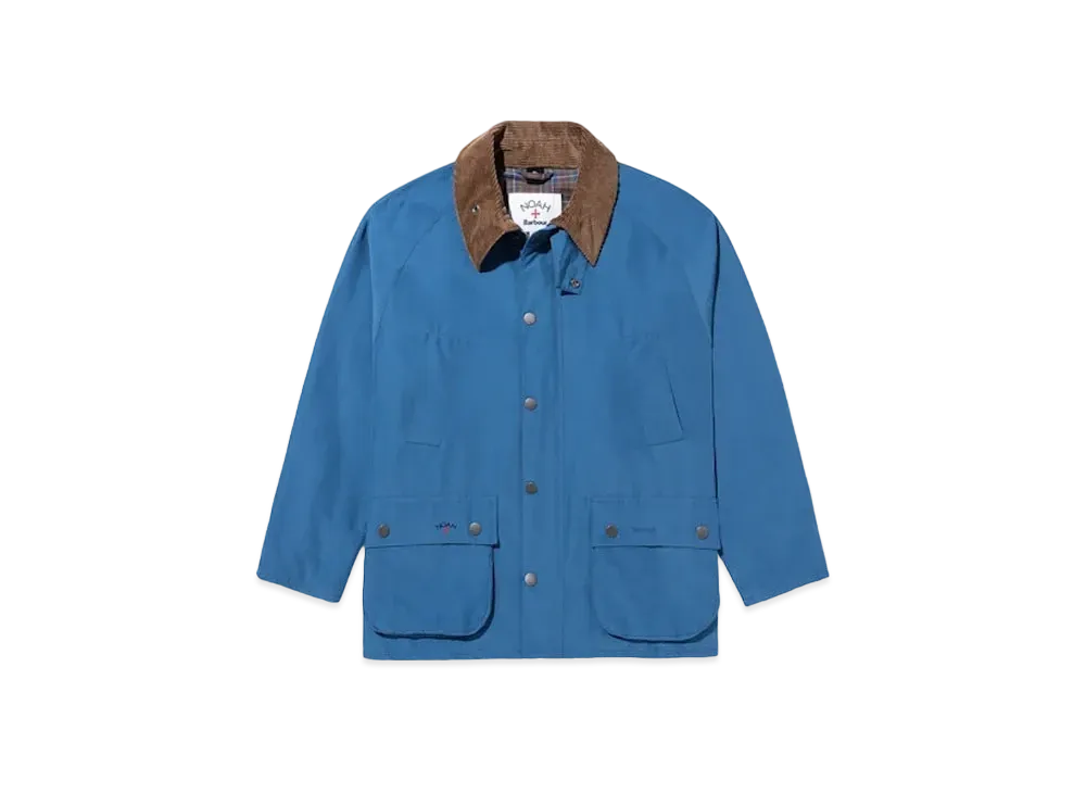 Noah x Barbour 60/40 Bedale Jacket "Light Blue"