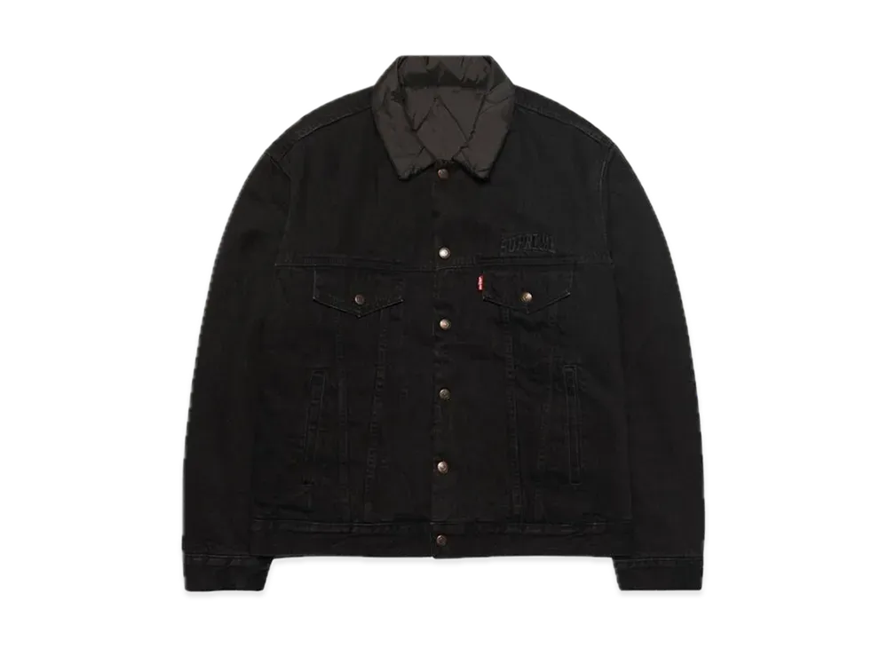 Supreme / LEVI'S Reversible Trucker Jacket "Black"