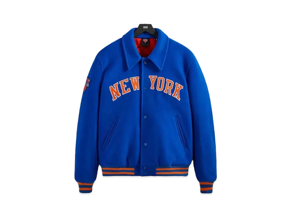 Kith x New York Knicks Wool Coaches Jacket Kith x New York Knicks Wool Coaches Jacket