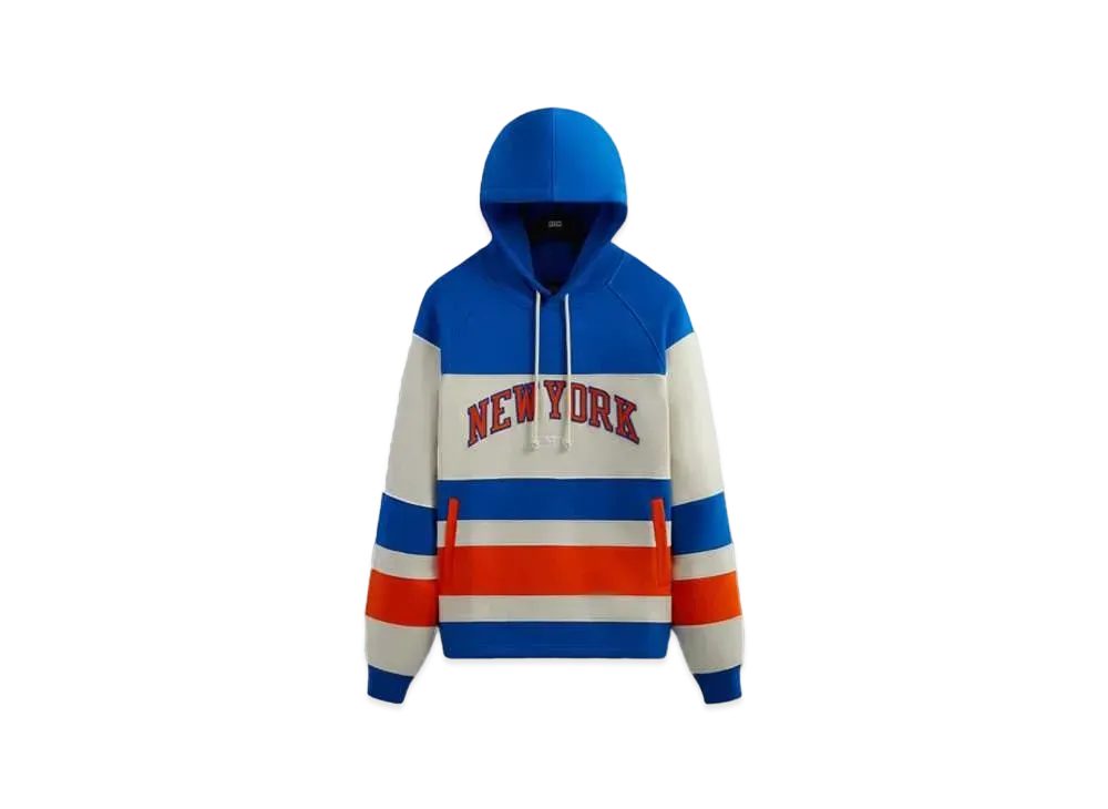 Kith x New York Knicks Delk Hockey Hoodie "Sandrift"