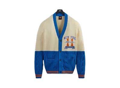 Kith x New York Knicks Combo Stitch Cardigan "Sandrift"