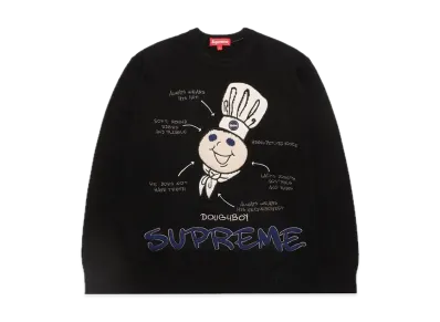 Supreme x Mitchell & Ness Doughboy Sweater "Black"
