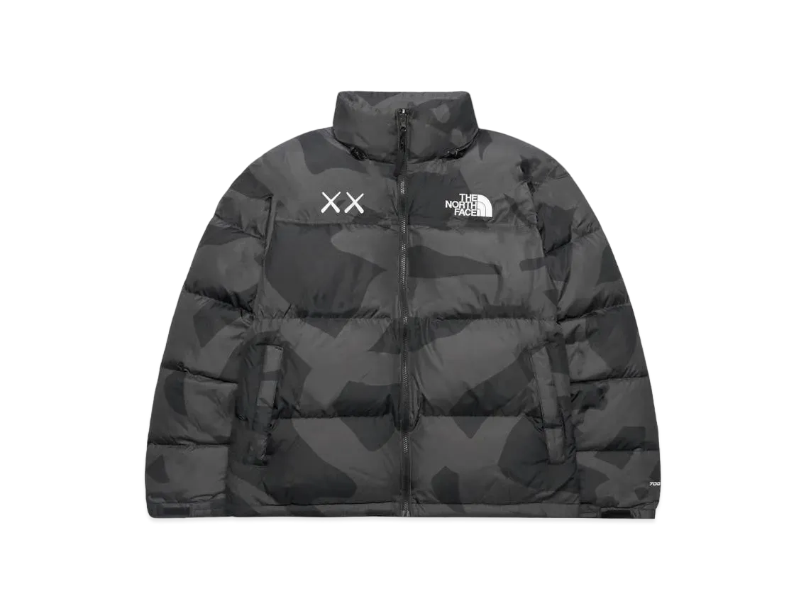 The North Face Kaws Retro 1996 Nuptse Jacket "Black"